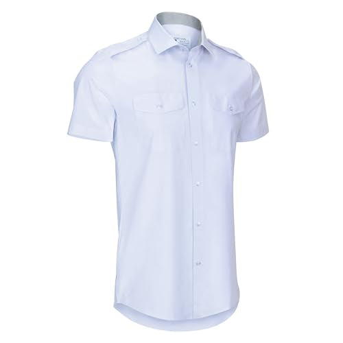 Performance Pilot Shirt – Slim Fit  with eyelets