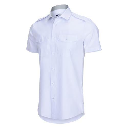 Performance Pilot Shirt – Slim Fit  with eyelets