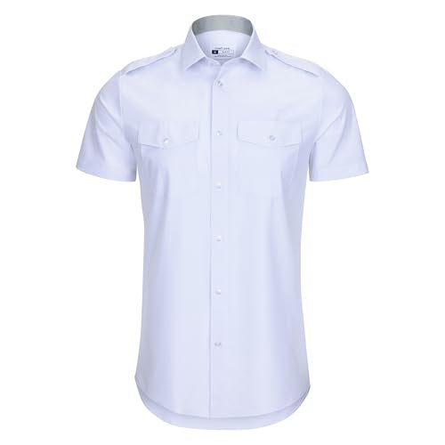 Performance Pilot Shirt – Slim Fit  with eyelets